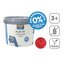 Creall modelovací písek Play it!, 750 g, kelímek, červený