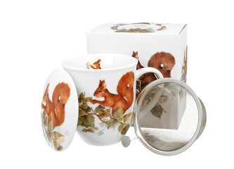 Kubek z zaparzaczem Świat Zwierząt WIEWIÓRKA