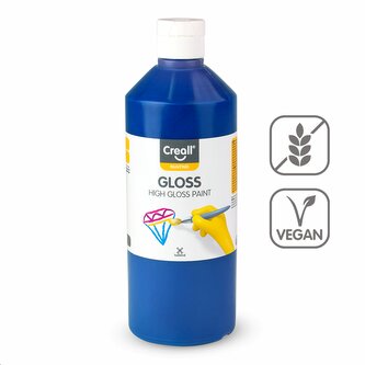 Creall barva s vysokým leskem Gloss, 500 ml, tmavě modrá