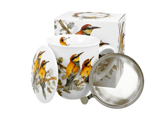 Kubek z zaparzaczem Ptasi Świat ŻOŁNY