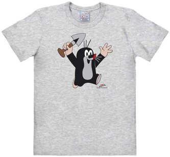 Pánské tričko Krteček: Juhu! (3XL) šedá bavlna