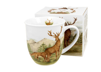 Kubek 400 ml Świat Zwierząt JELENIE