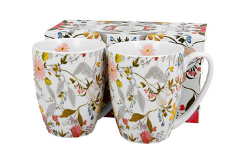 2 kubki classic WHITE inspired by William Kilburn