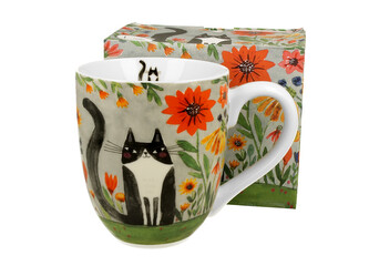 Kubek XXL Koci Świat ŁĄKA