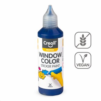 Creall barva na sklo Window color, 80 ml, tmavě modrá