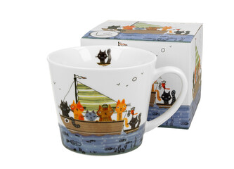 Kubek prosty Koci Świat MARYNARZE