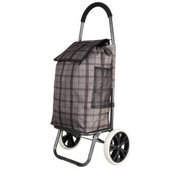 Nákupní taška na kolečkách METRO ST-03 - šedá