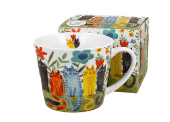 Kubek prosty Koci Świat KOTY OGRODOWE