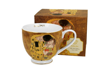 Kubek na stopce KISS CLASSIC inspired by KLIMT - Golden Line