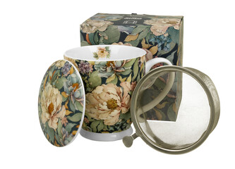 Zaparzacz na stopce PEONY BLUE