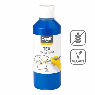 Creall textilní barva TEX, 250 ml, modrá