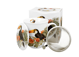 Kubek z zaparzaczem Ptasi Świat TUKAN