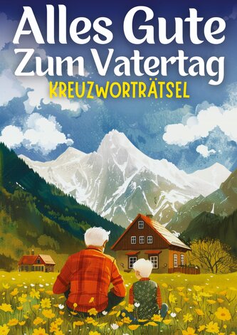 Alles Gute zum Vatertag - Kreuzworträtsel | vatertagsgeschenk