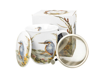 Kubek z zaparzaczem Ptasi Świat ZIMORODEK ZWYCZAJNY