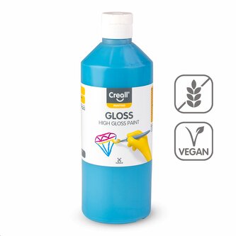 Creall barva s vysokým leskem Gloss, 500 ml, tyrkysová