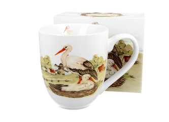 Kubek XXL Ptasi Świat BOCIANY