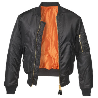 Pánská zimní bunda MA1, Brandit, Černá, 3XL