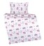 Dětské povlečení bavlna Agáta - Jednorožec růžová - 90x135, 45x60 cm
