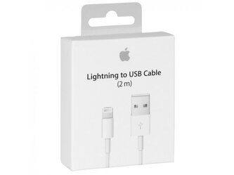 MD819 Apple USB-A/Lightning Datový Kabel 2m White (Pošk. Balení)