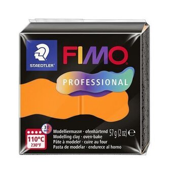 Modelovací hmota FIMO "Professional", oranžová, 57 g, FIMO 8040-4