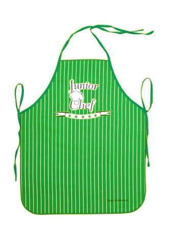 Zástěra dětská, Junior Chef, zelená