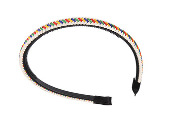Čelenka do vlasů proplétaná - 1 ks - 4 multikolor