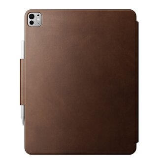 Nomad Leather Folio, brown Nomad leather - iPad Pro 13" M4