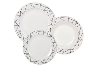 Jídelní sada porcelán 18ks  LINIE