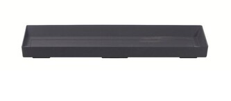 Miska pod truhlík ARGO antracit, varianta 50 cm