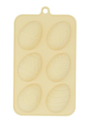 FORMA SILIKONOVÁ VELIKONOČNÍ NA ČOKOLÁDU KRÉMOVÁ