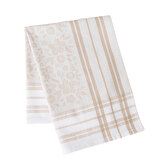 Bavlněná utěrka FIOLKA béžová 100% bavlna 50x70 cm MyBestHome