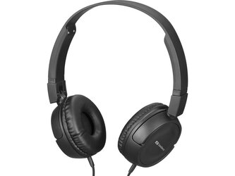 Sandberg sluchátka, skládací, Saver MiniJack HeadPhone Travel, černá