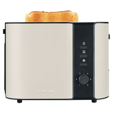 Topinkovač Severin, AT 9576, s dlouhým otvorem, rozpékač pečiva, plášť z nerezové oceli, rozmrazování, ohřívání, 800 W