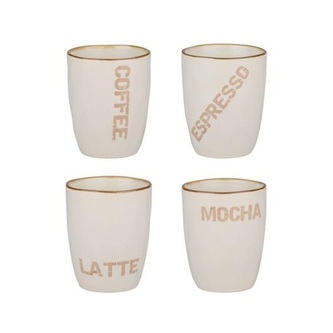 ALPINA-NK Hrnek na kávu sada 4 ks 320 ml ED-258648