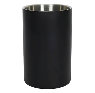 HIT Chladič na víno a led s dvojitou stěnou MATTE BLACK HT-22092830