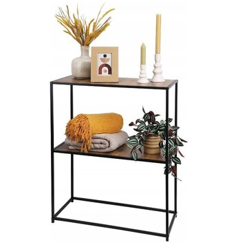 HOMESTYLING Úložný regál 2 police 85cm KO-DD1000560