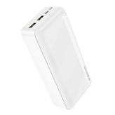 Externí baterie POWER BANK Borofone BJ27B, 30000mAh, 2x USB A, 1x USB C, 1x Micro USB, barva bílá
