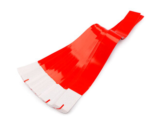 Festivalový identifikační náramek na ruku voděodolný - 100 ks - 7 červená