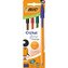 Długopis Orange Fine Cristal 4szt mix BIC
