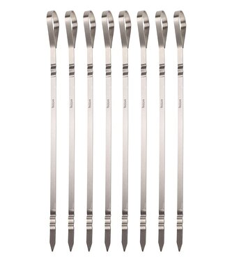 PROGARDEN Jehly na špíz nerez sada 8 ks 41 cm KO-C83501040