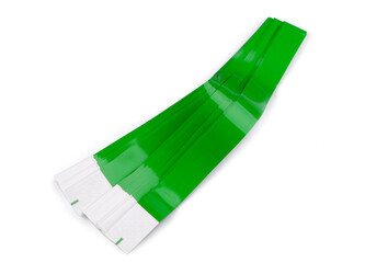 Festivalový identifikační náramek na ruku voděodolný - 100 ks - 5 zelená pastelová