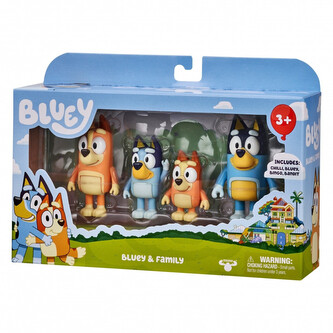 Bluey. Figurki Rodzinka