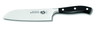 Victorinox 7.7303.17G Santoku kuchynský nôž 17 cm, čierna, POM, darčeková krabička