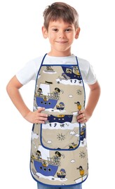 Dětská zástěrka - Námořník - 47 x 60 cm, pro děti ve věku 5 - 8 let