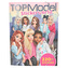 Velký kreativní sešit Stickerworld Top Model, 8 modelek a pes, 220+ samolepek