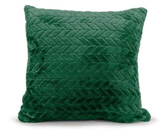 Povlak na polštář FUERO 40x40 cm tmavě zelený