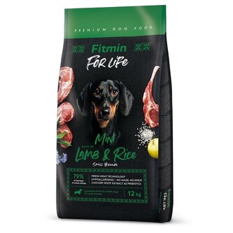 Fitmin Dog For Life Lamb & Rice Mini 12 kg