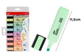 Zakreślacz pastelowy 8szt