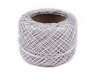 Brilantový motouz Ø0,5 mm - 12 ks - 3 stříbrná