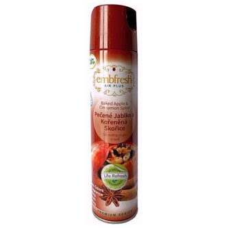 EMBFRESH osvěžovač vzduchu 5 v 1, Pečené jablko a skořice 240 ml